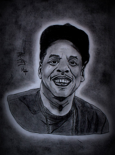 This art was inspired by Shawn Corey Carter - an American creative and entrepreneur whose stage name is Jay Z
