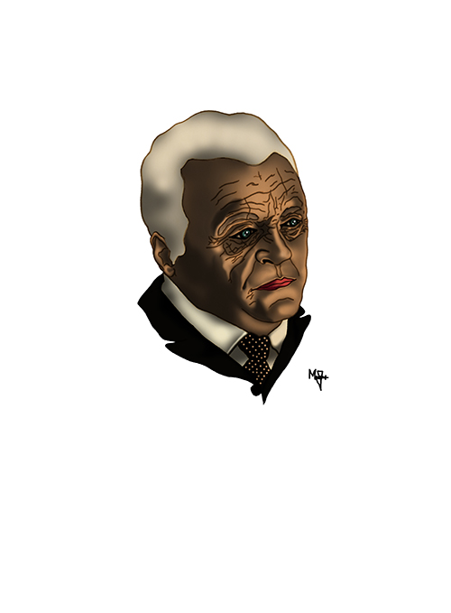 This art was inspired by Dr.Robert Ford - a character in Westworld tv show